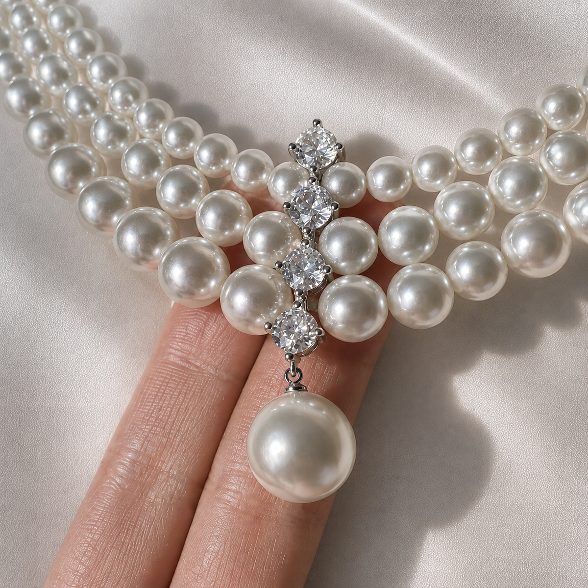 EMMA collar de perlas joyería Nupcial elegante